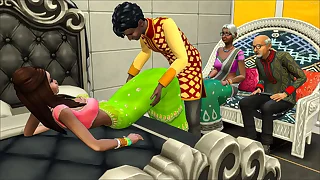 step Mom coupled with step Dad watch step brother coupled with step sister have mating bound  unconnected with their parents to do otherwise they don't allow peasant-like money from them - desi teen fuck